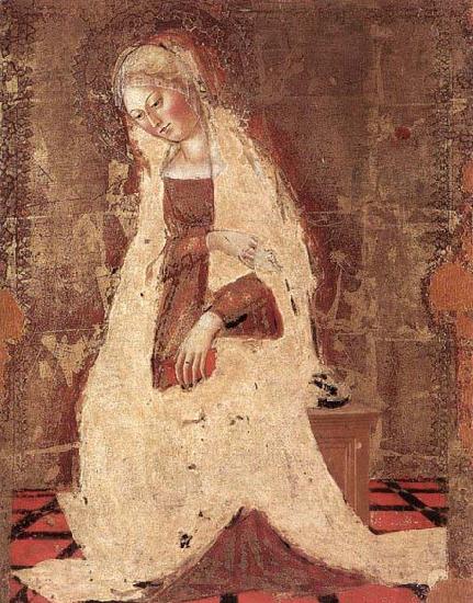 Francesco di Giorgio Martini Madonna Annunciate Norge oil painting art
